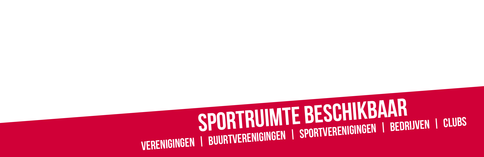 Sporthal beschikbaar